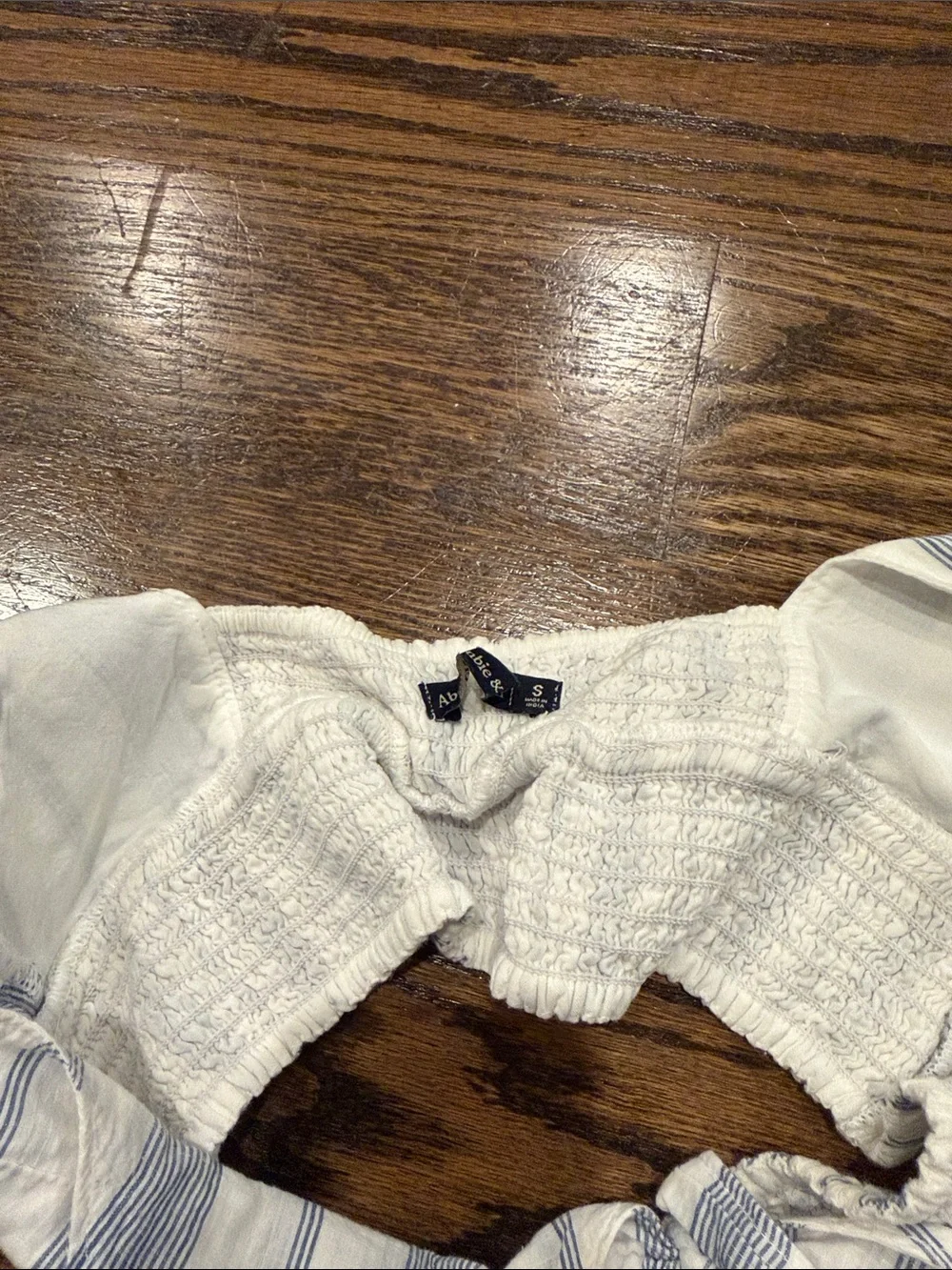 Abercrombie and Fitch Stripped Crop Top / Bralette